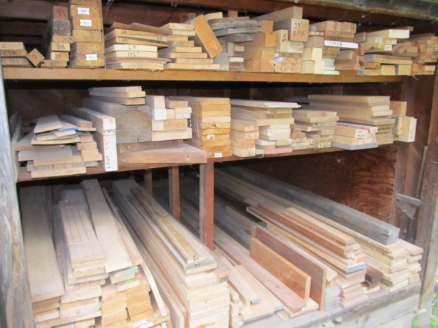 lot 144 image: LARGE Lot of Quality Lumber