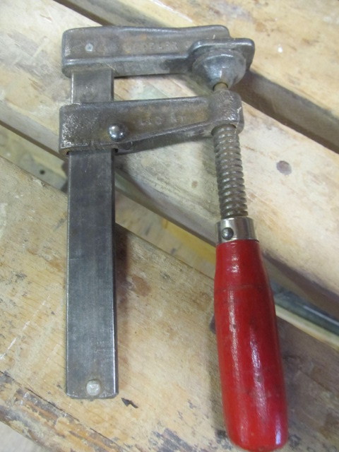 lot 15 image: LOT OF 7 WETZLER Heavy Duty Sliding Clamps