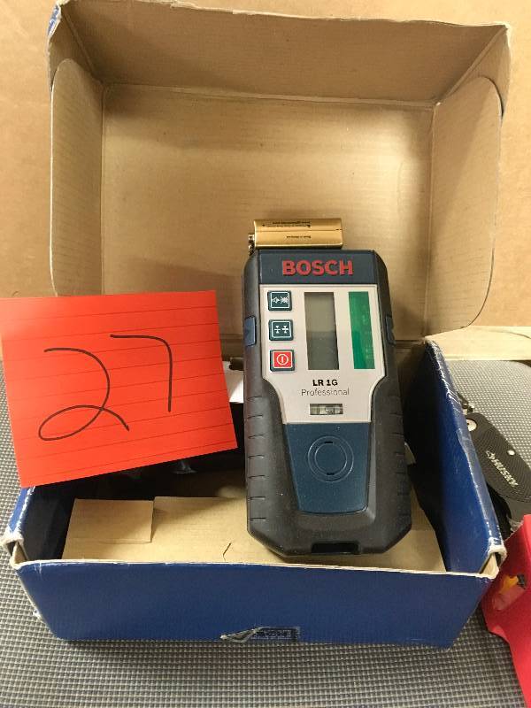 lot 27 image: Bosch LR1 Rotary Laser Receiver in good conditions