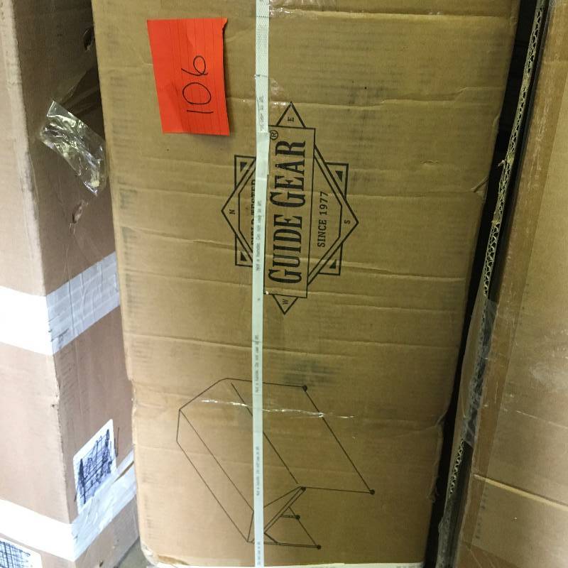 lot 106 image: Guide Gear Foldable Shed, 9 x 6