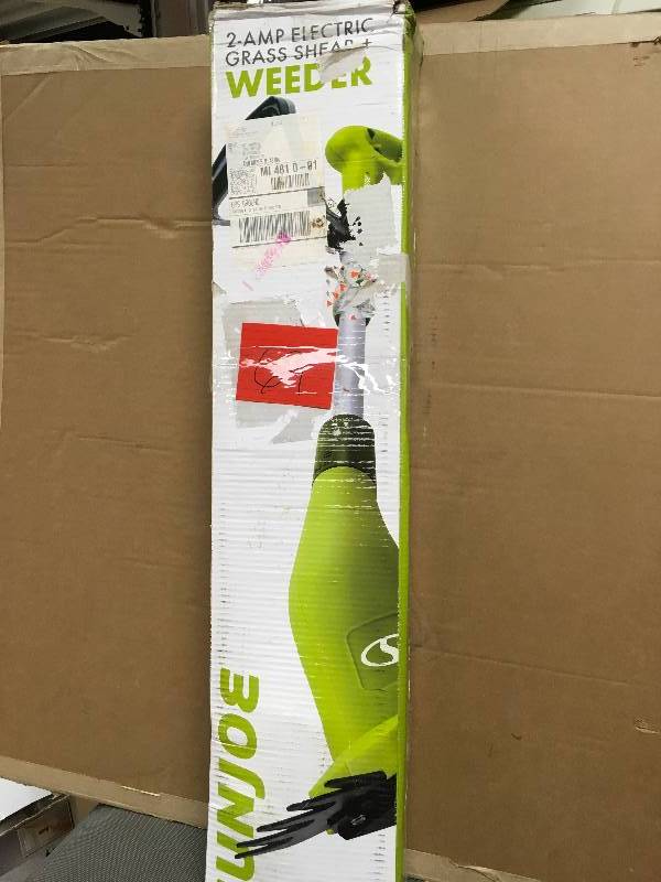 lot 69 image: Sun Joe 2-in-1 Electric Power WeederGrass Shear  2-Amp, WJ101E Power Tools in working conditions