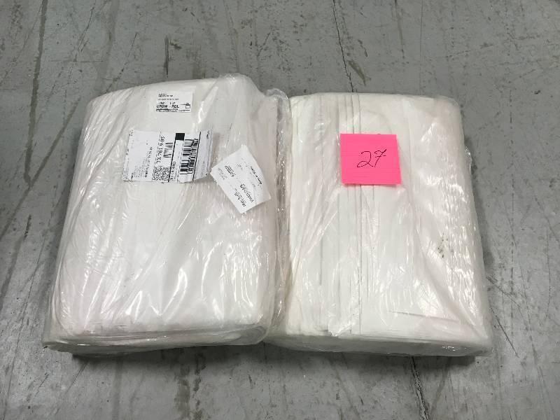 lot 27 image: Pratt Retail Specialties 18 in. x 24 in. 30# White Newsprint Paper