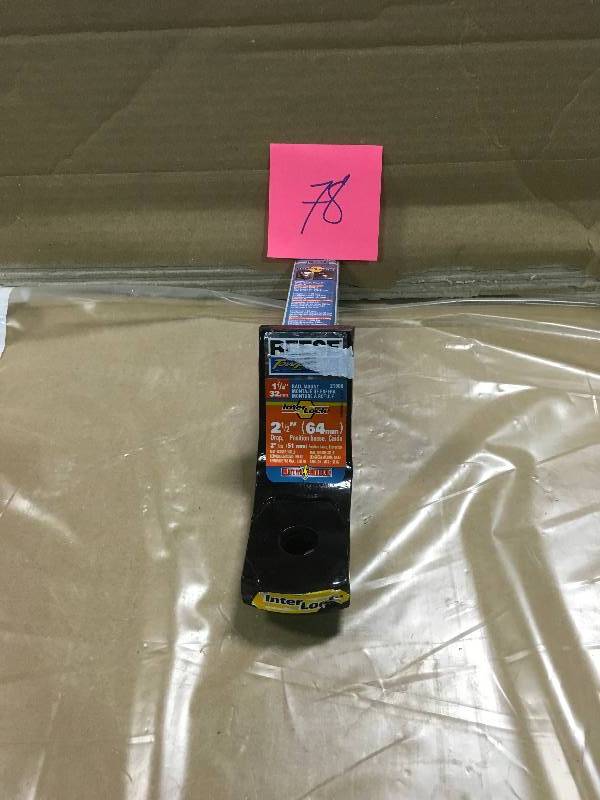 lot 78 image: Reese Towpower 21900 7 X 2-12 Class II InterLock Ball Mount not used
