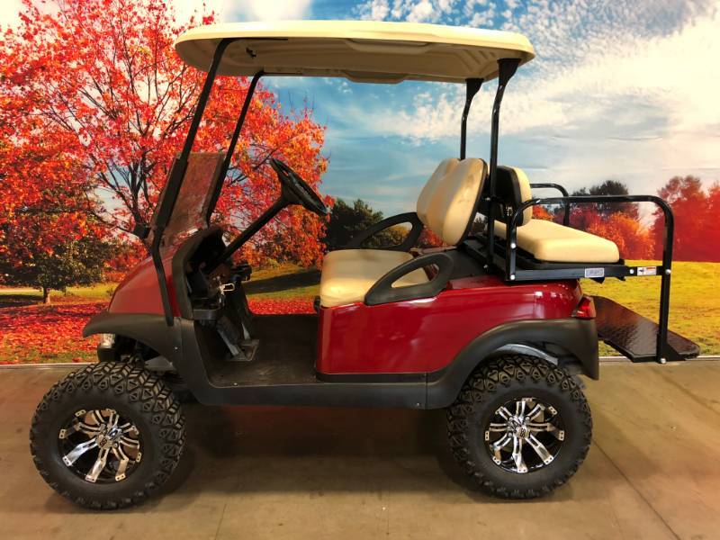 Candy Apple Red Metallic Club Car Precedent Golf Cart | GOLF CARTS ...