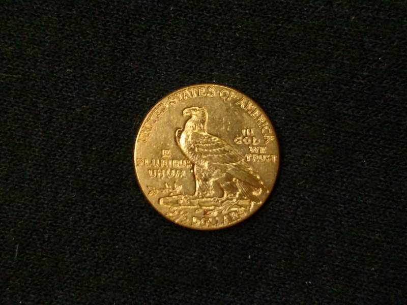 1913 Two and One Half Dollars India...