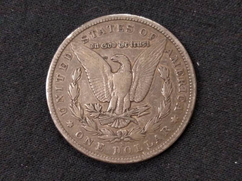 1880 S Morgan Silver Dollar...