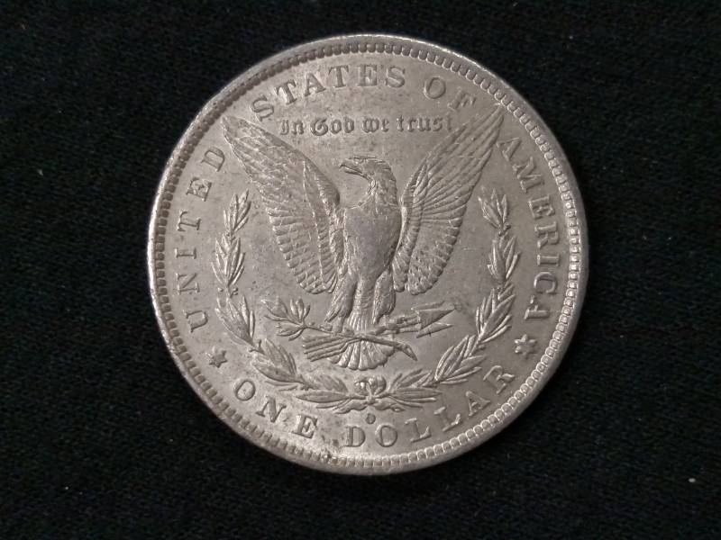 1882 O Morgan Silver Dollar...