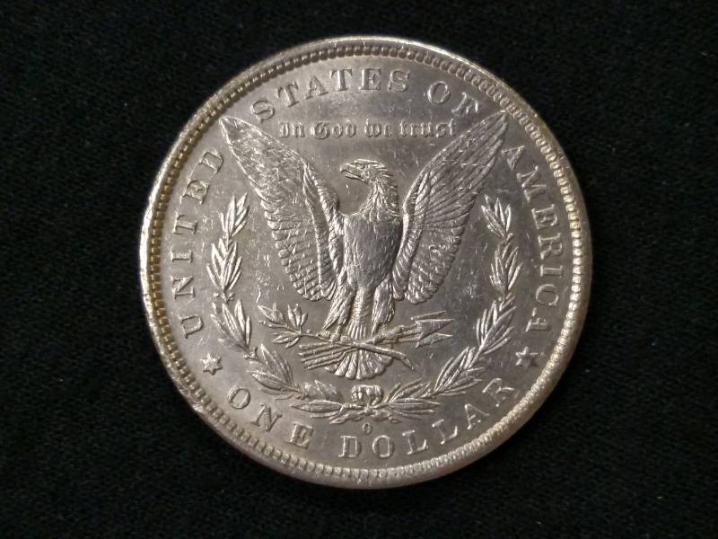 1883 O Morgan Silver Dollar...