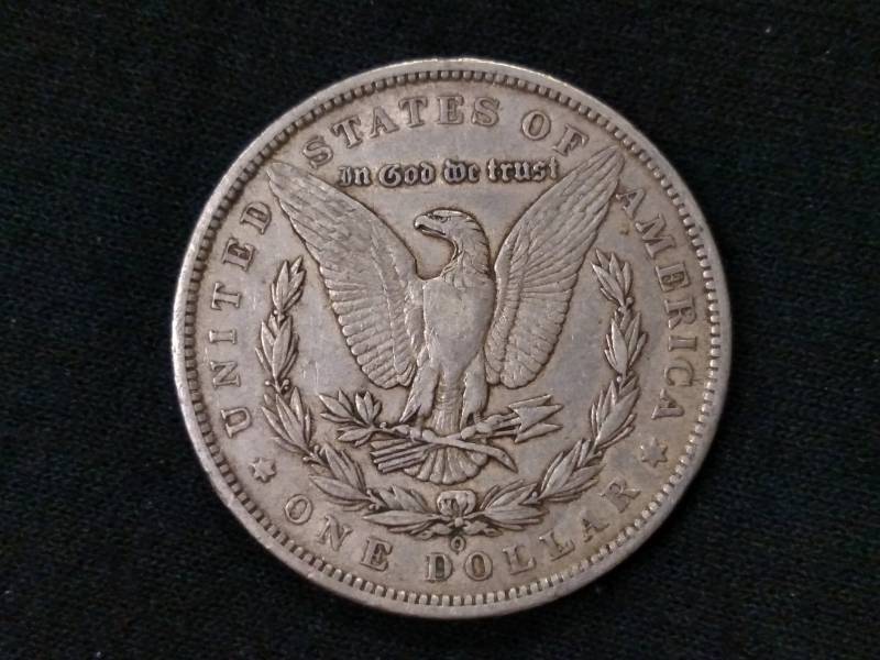 1886 O Morgan Silver Dollar...