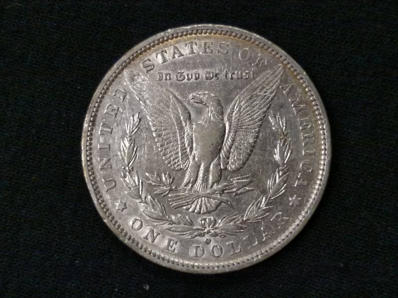 1887 O Morgan Silver Dollar...