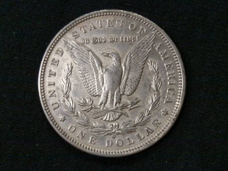 1890 O Morgan Silver Dollar...