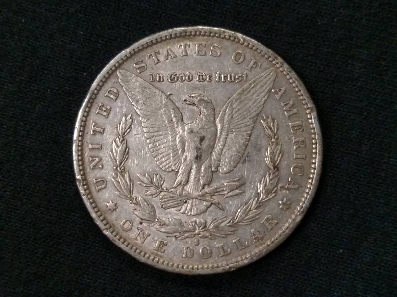 1890 S Morgan Silver Dollar...