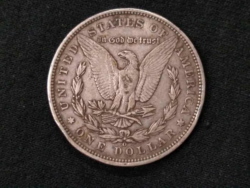 1896 O Morgan Silver Dollar...