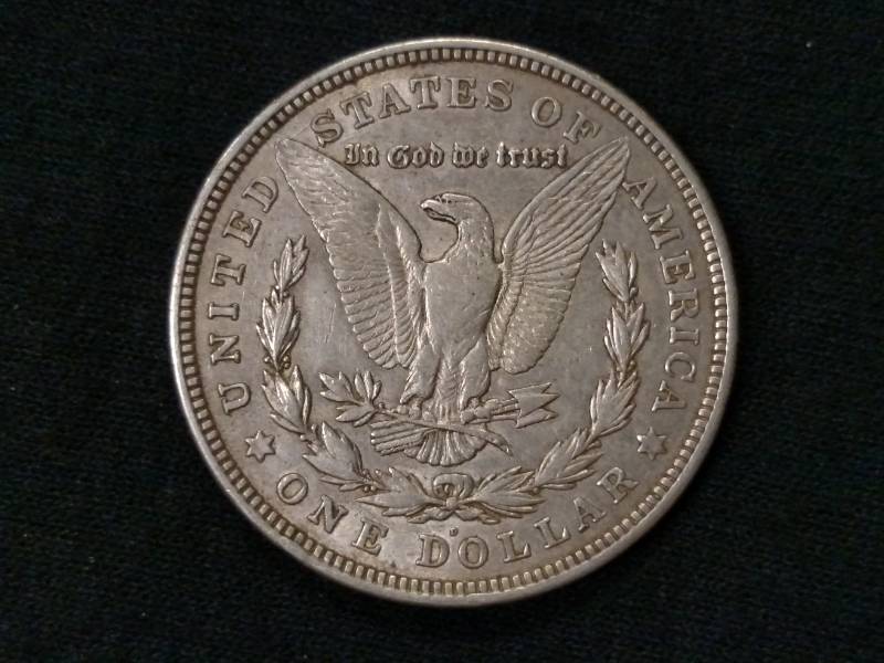 1921 D Morgan Silver Dollar...