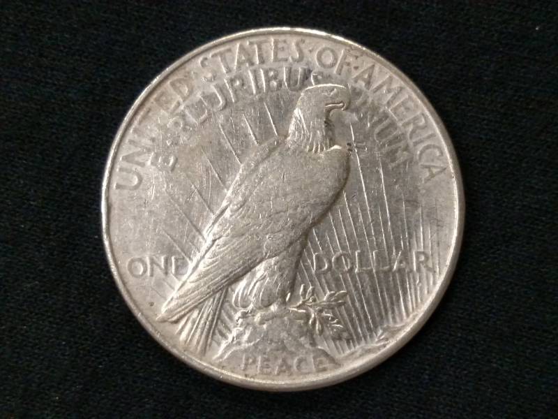 1923 D Peace Silver Dollar...