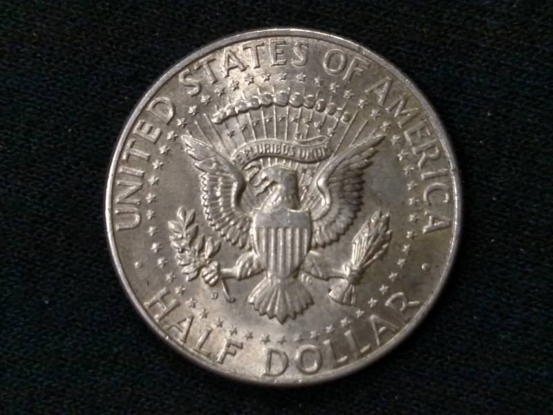 1964 D Kennedy Silver Half Dollar...