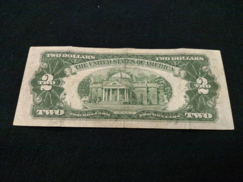 1953 Two Dollars Red Seal Note...