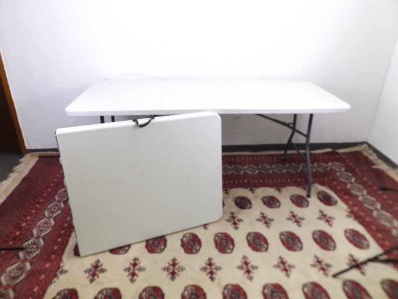 lot 16 image: 2 PGD 6 Folding Tables