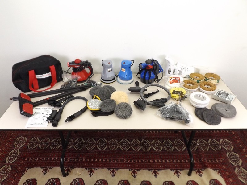 lot 38 image: HUGE Lot of Automotive Detailing Appliances etc.