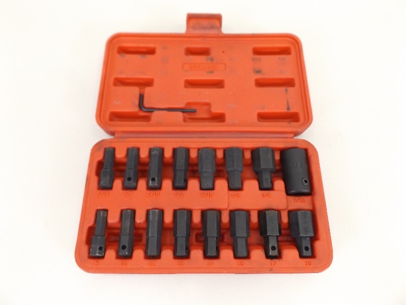 lot 40 image: Mac Tools #SVA15B 12 Impact Hex Allen Socket Set