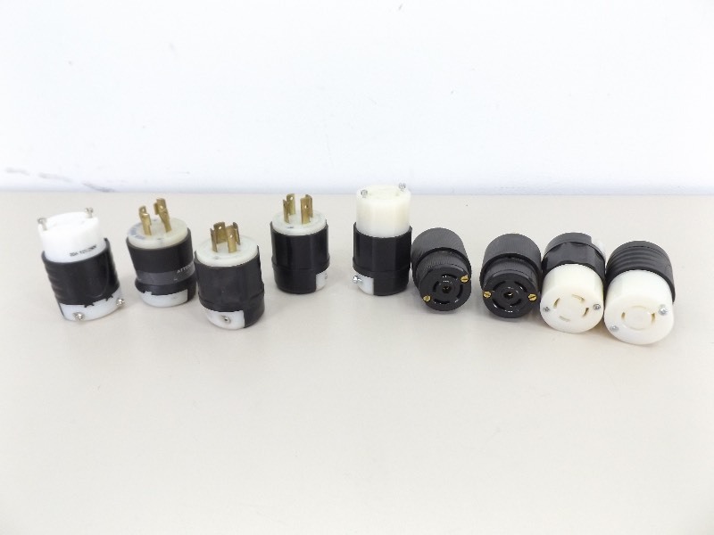 lot 43 image: Lot of NOS 220V etc. Plugs