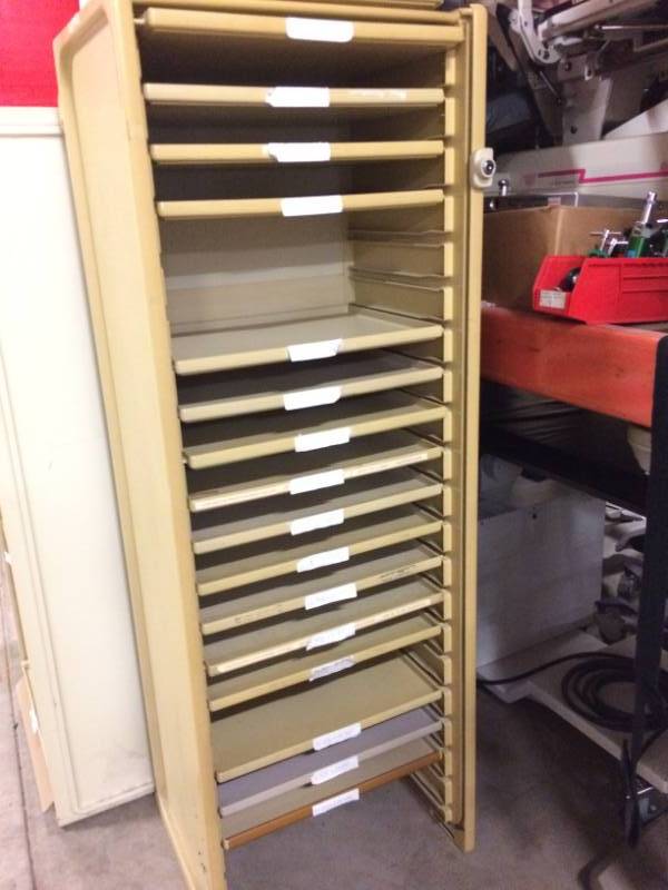 Washable Storage Shelf Document File Organizer - Shelves can slide out and be repositioned.