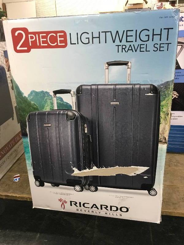 lot 76 image: Ricardo City Scape 2 PC Luggage Set, Retail $99.99