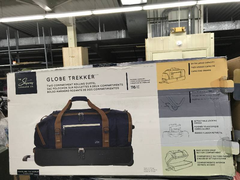 lot 82 image: Ricardo Skyway Globe Trekker Luggage, Retail $39.99