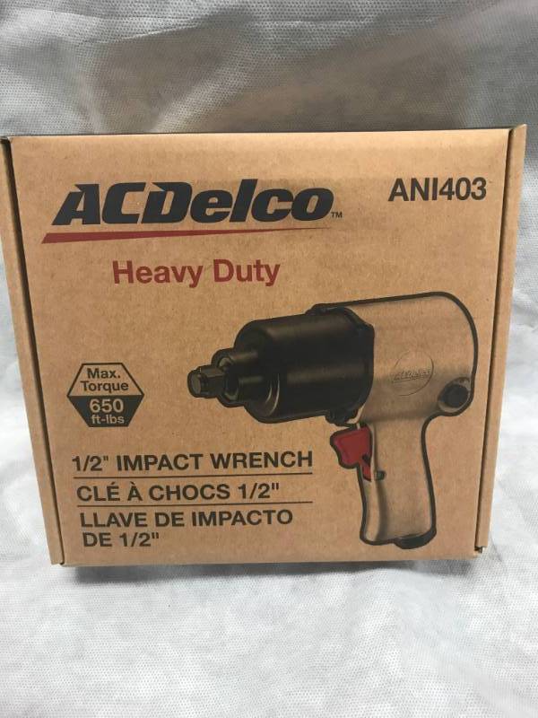 lot 35 image: AC Delco 12 Air Impact Wrench