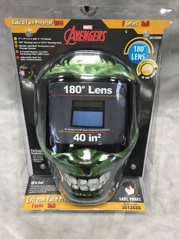 lot 102 image: Save Phase Hulk Welding Helmet ADF-10