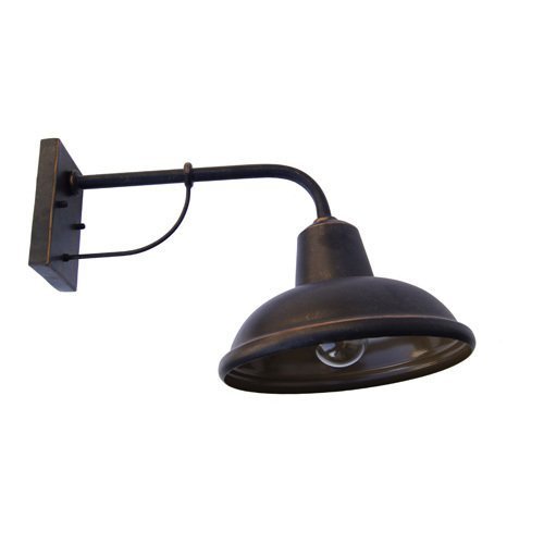 Y Decor Traditional, Rustic 1 Light Rustic Industrial Exterior Outdoor Light Fixture, Retail $63.47