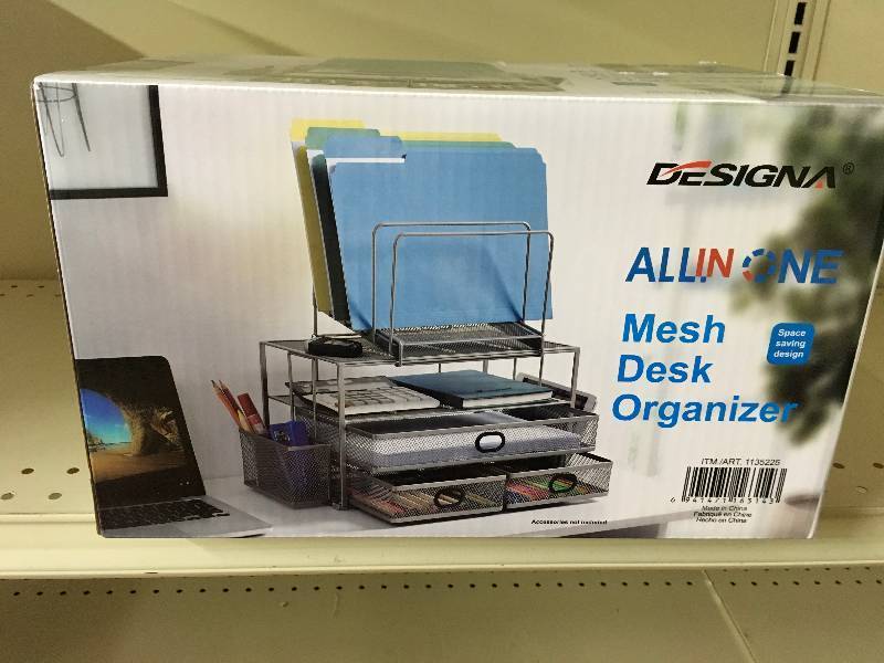 3 Drawer Desk Organizer, Retail $16.99
