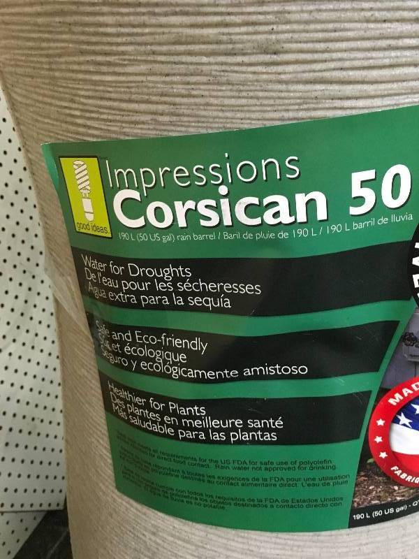 Rain Barrel, Retail $69.99