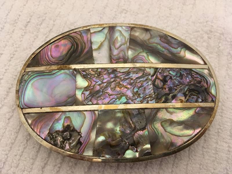 Abolone Belt Buckle