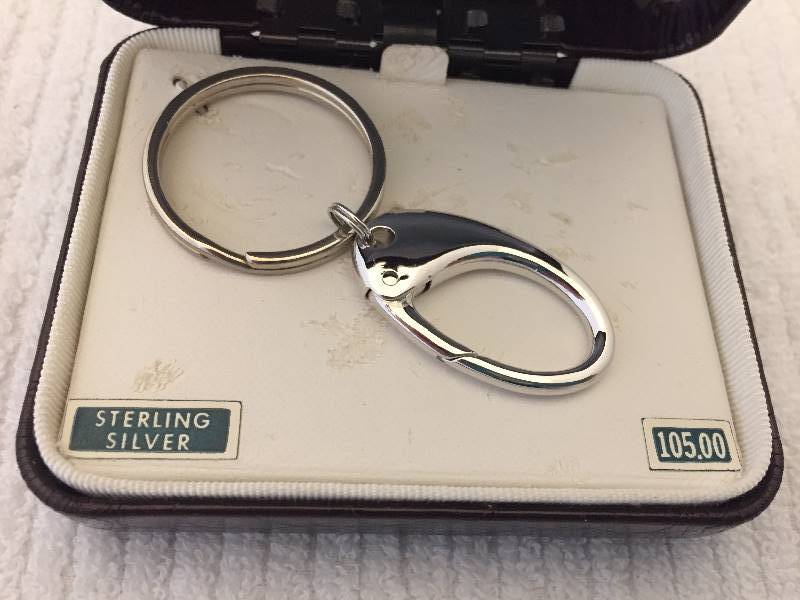 Sterling Silver Key Chain