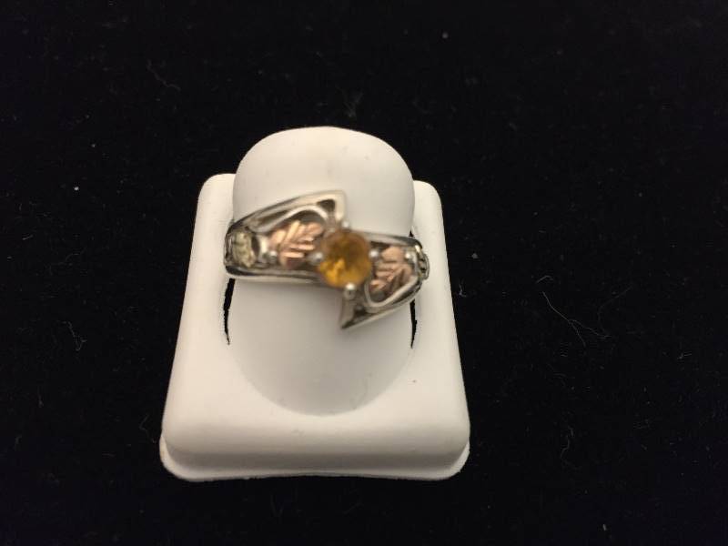 Sterling Silver & 12K Ring