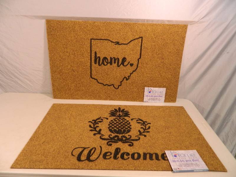 lot 22 image: 2 New Welcome Mats