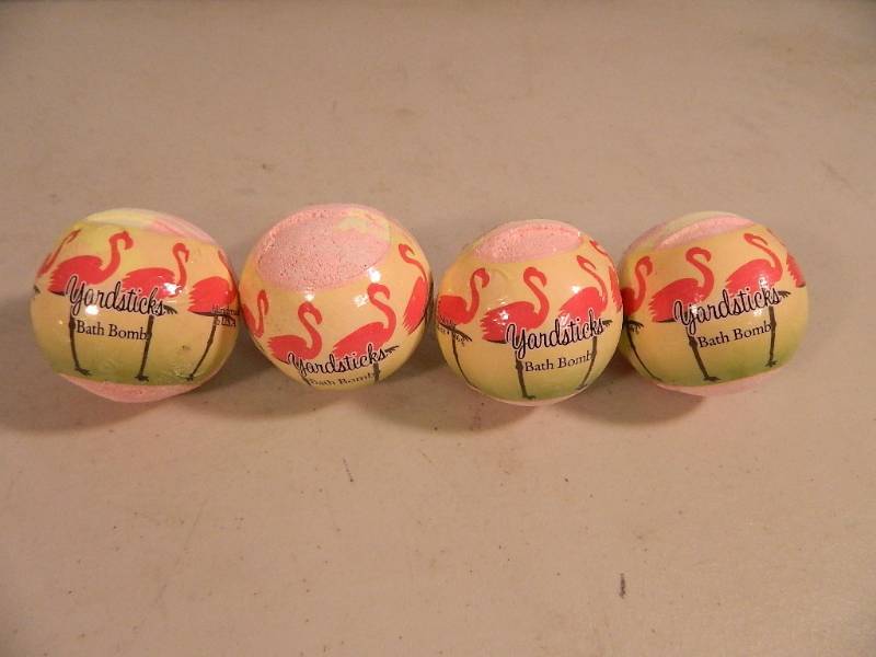 lot 41 image: 4 New Primal Elements Bath Bombs