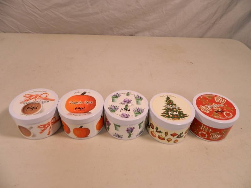 lot 53 image: 5 New Primal Elements Handpoured Candles