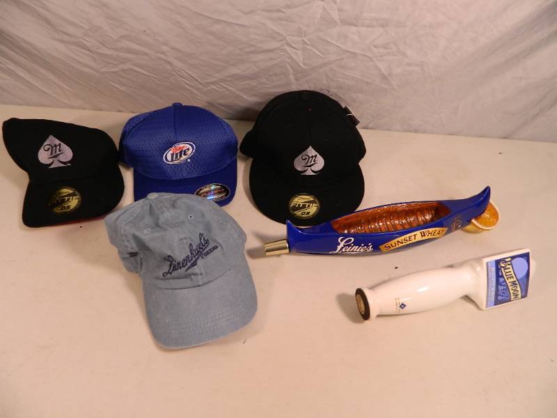 lot 72 image: Beer Taps and New Hats
