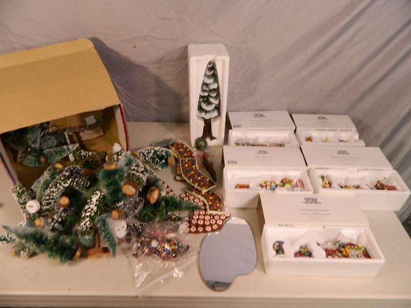 lot 110 image: Lot of Dept 56 Village Sets