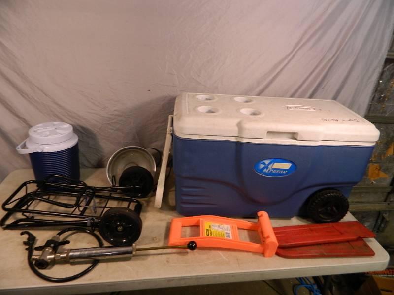 lot 111 image: Cooler, Keg Tapper, Etc