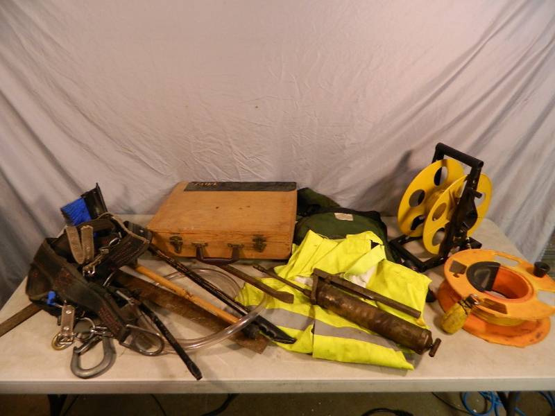 lot 113 image: Tree Cutting Equipment, Tools, Etc