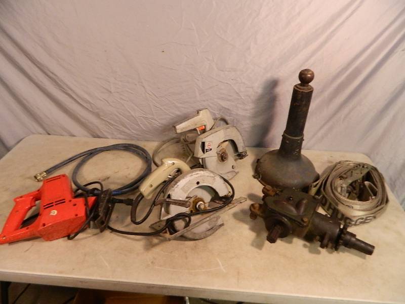 lot 118 image: Power Tools, Shop Equipment, Etc
