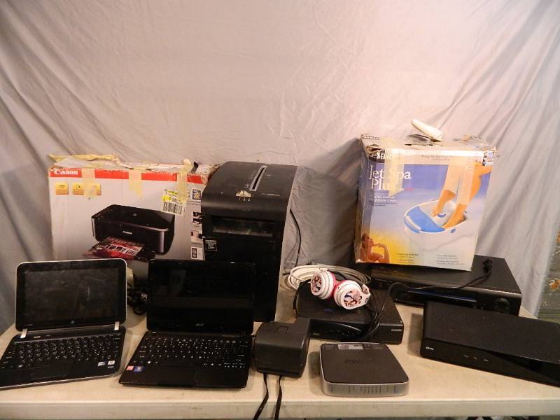 lot 126 image: Laptops, Assorted Electronics, and More