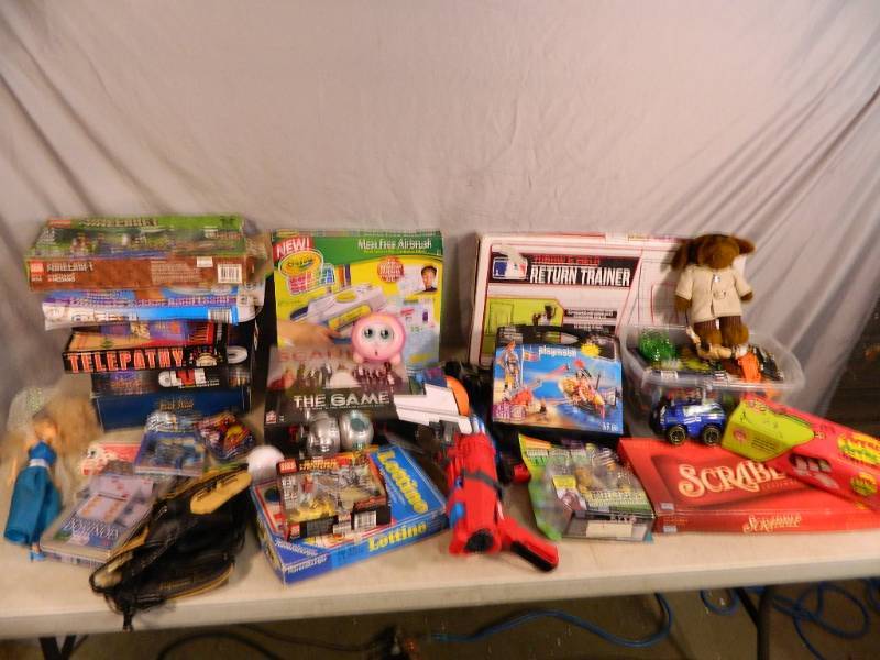 lot 167 image: New and Used Toys, Legos, Sports, Etc