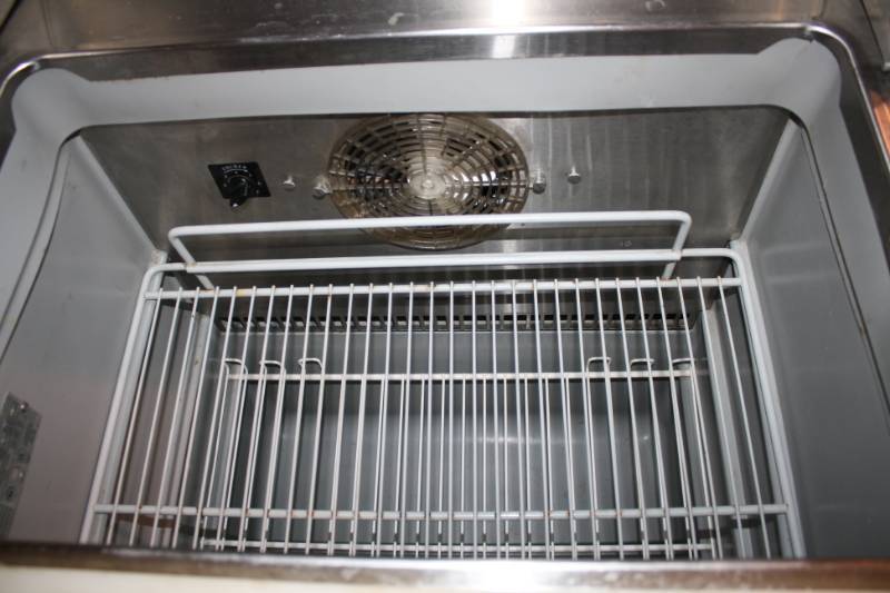 lot 20 image: HussmanVictory Single Door RefrigeratorSingle Door Refrigerated Prep TableRuns Cools
