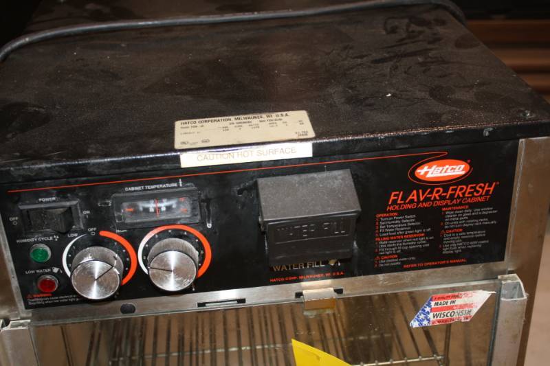 lot 25 image: Hatco FLAV-R-FRESHHatco FDW-2X Flav-R-Reach Heater Full Reach Through Cabinet