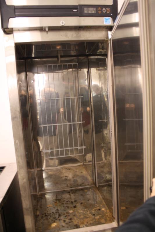 lot 8 image: Norlake AdvantEDGER23-SNorlake AdvantEDGE 1 Door Refrigerator on Wheels, Model R23-S-115V,Runs Does Not Cool 