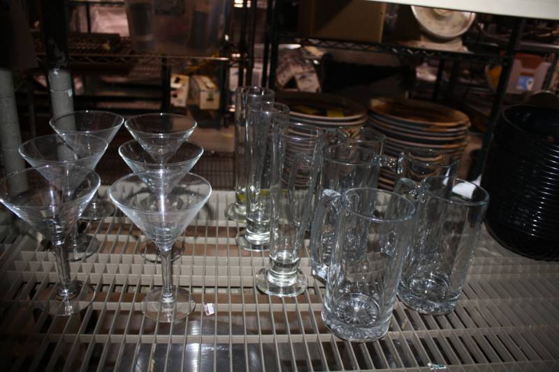 lot 138 image: Misc Bar Glasses